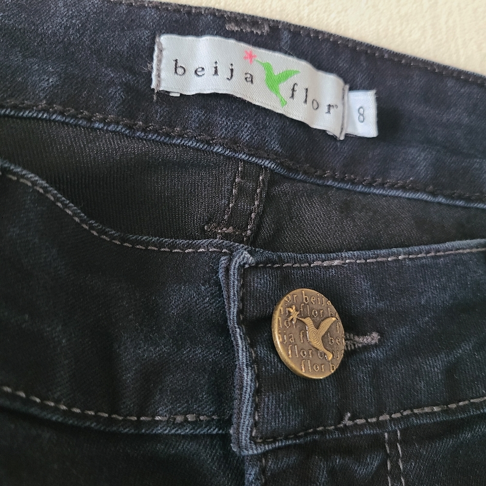 Beija Flor Black Jeans - Picture 4 of 9